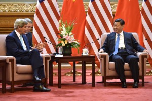US secretary of state John Kerry meets with Chinese president Xi Jinping in July 2014. Credit: US Department of State. Credit: Flickr